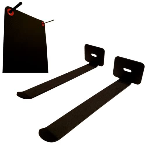IRON AMERICAN Yoga Mat Hanger - Adjustable Hooks for...