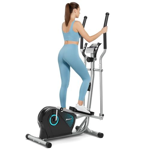 THERUN Elliptical Machine, Ultra-Quiet Elliptical Exercise...