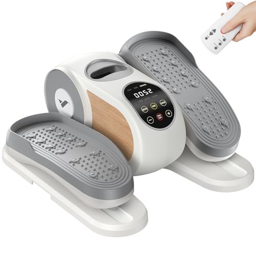 MERACH Under Desk Elliptical Machine, Leg Exerciser for...