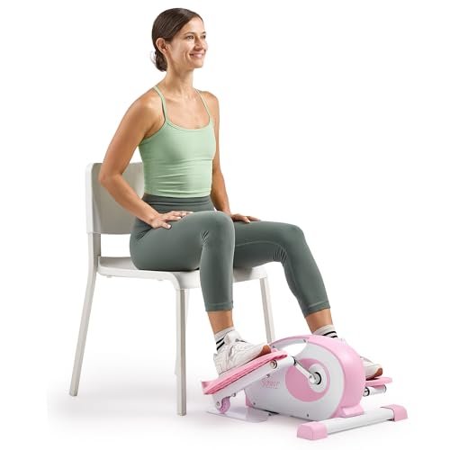 Sunny Health Fitness Pink Under Desk Elliptical Machine - comprehensive buying guide and reviews