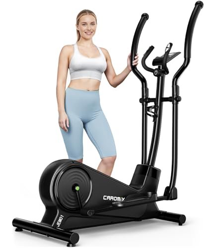 Caromix Elliptical Machine with Magnetic Resistance,...