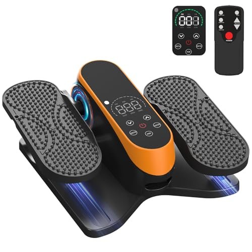 Under Desk Elliptical Machine for Senior 12 Speed Leg...