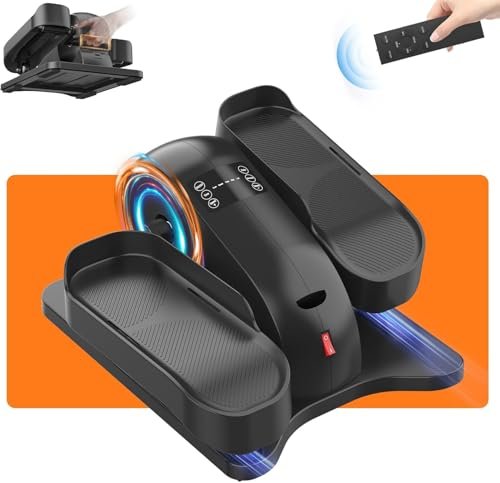 Under Desk Elliptical Machine for Senior Mini Leg Exerciser...