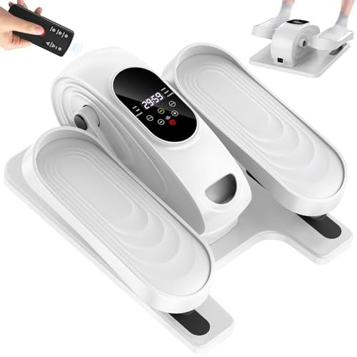 DamKee Under Desk Elliptical Exercise Machine, Electric Leg...