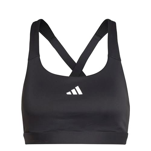 Adidas Women's TLRD React Training High-Support Bra, Black,...
