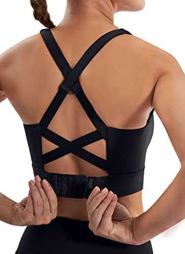 Ewedoos High Support Sports Bras for Women, High Impact.