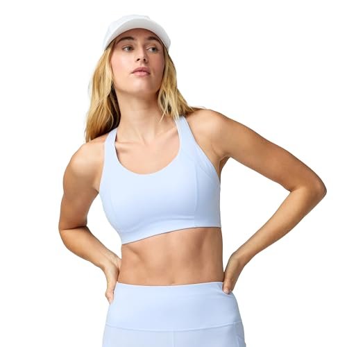 Brooks Women’s Chaser Padded Bra, Medium Impact, Pullover...