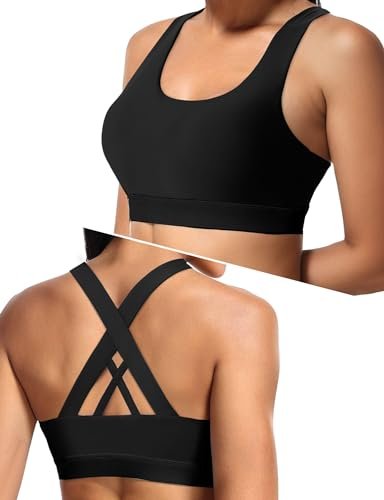 Sports Bras for Women High Support Large Bust Padded...