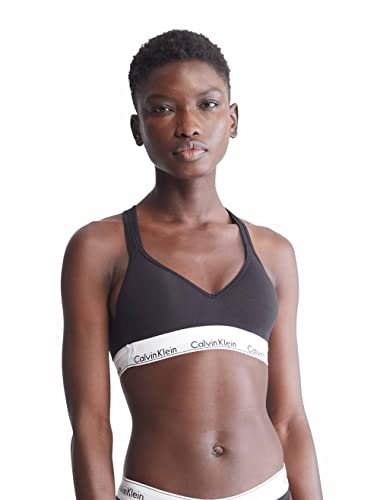 Calvin Klein Women's Cotton Blend Padded Wired Sports Bra