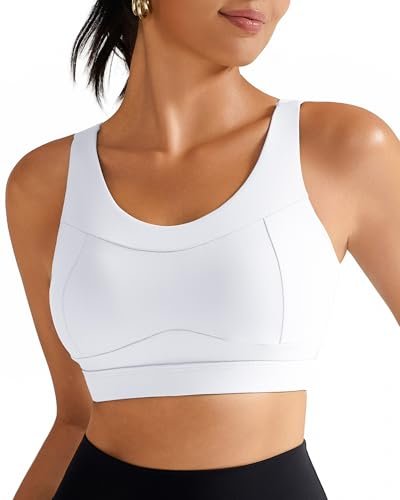 RUNNING GIRL High Impact Sports Bras for Women.