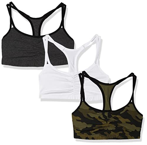 Fruit of The Loom Womens Spaghetti Strap Cotton Sports Bra
