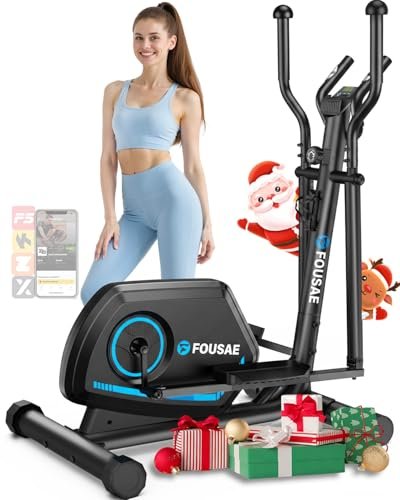 FOUSAE Elliptical Exercise Machine for Home, 16-Level...