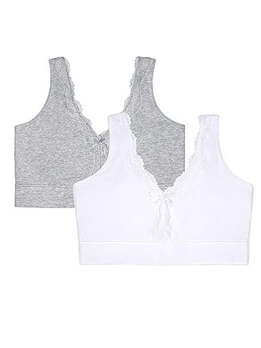 Fruit of The Loom Women's Full Coverage Cotton Bralette 5XL