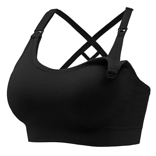 Angelhood Nursing Bras for Breastfeeding, Seamless Nursing...