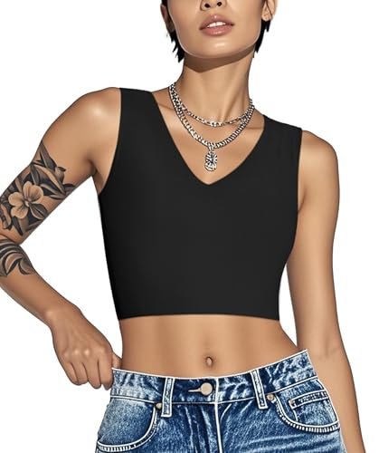 Rolewpy Chest Binder for Transgender FTM Women Tank Top...