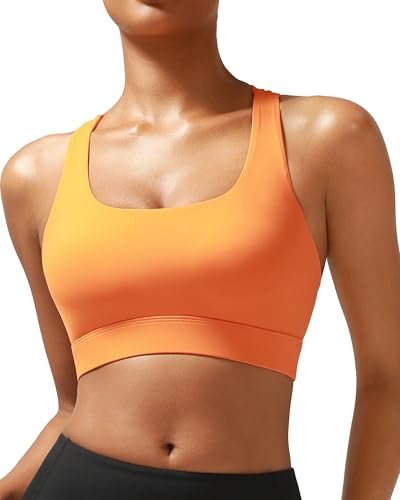 RUNNING GIRL High Impact Sports Bras for Women Workout...