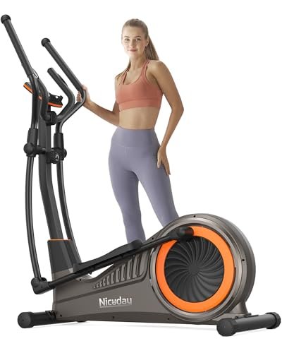 Niceday Elliptical Machine, Cross Trainer with Hyper-Quiet...