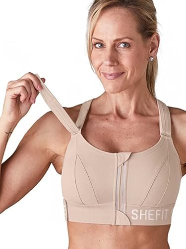 SHEFIT Ultimate Sports Bra for Women, High Impact,...
