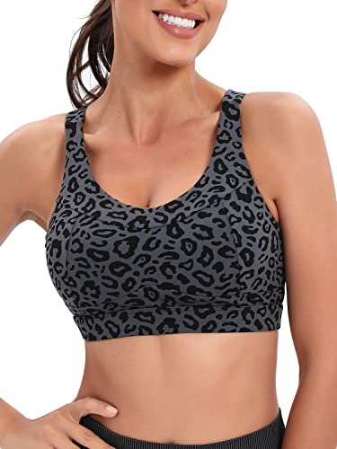 RUNNING GIRL High Impact Sports Bras for Women Racerback...