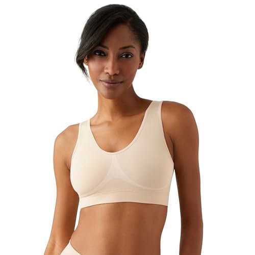 Wacoal womens B-smooth Bralette bras, Sand, 36 US