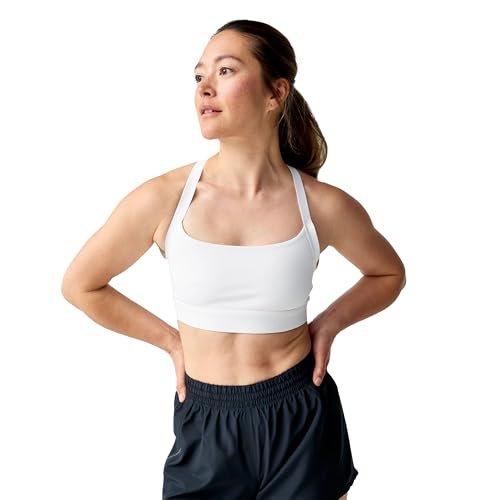 Brooks Women’s Luxe Strappy Bra, Double Lined, Soft Luxe...