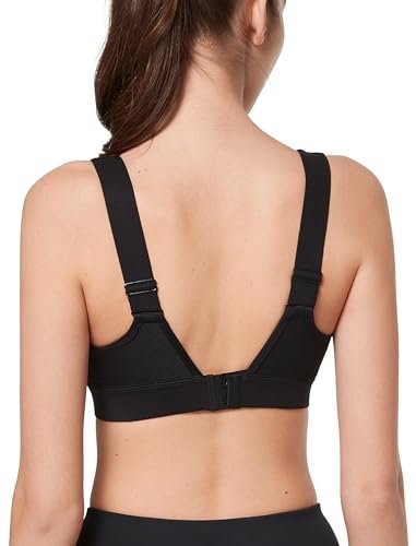 Yvette Supportive Adjustable Sports Bras for Women High...