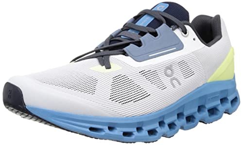 ON Cloudstratus Men's Running Shoes, Frost | Niagara, 29.5...