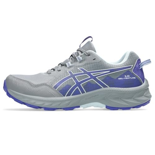ASICS Women's Gel-Venture 10 Running Shoes, 10, Gravel/Blue...