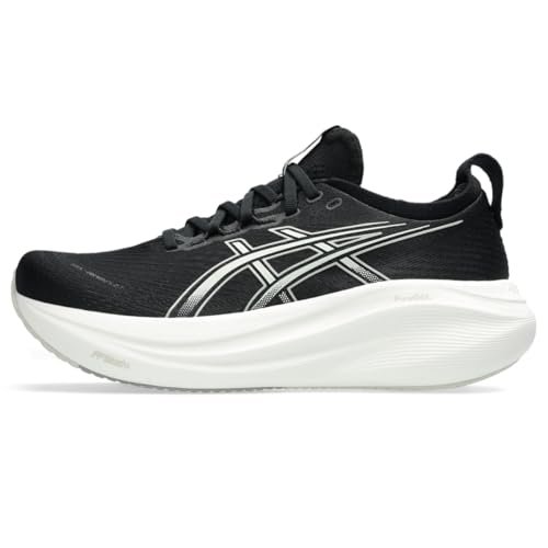 ASICS Women's Gel-Nimbus 27 Running Shoes, 7.5, Black/Lake...