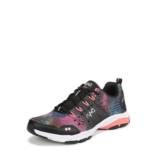 Ryka Women's Vivid RZX Cross Training Shoes Black Tie Dye