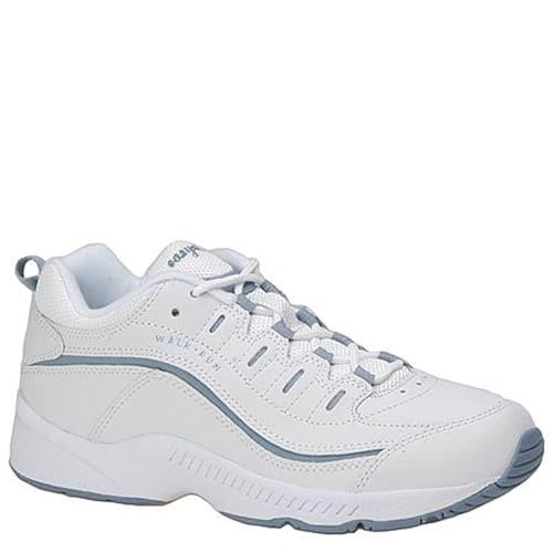 Easy Spirit Womens Romy Sneaker, White 130, 8.5 Wide US