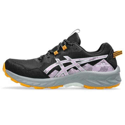 ASICS Women's Gel-Venture 10 Running Shoes, 8, Black/Light...