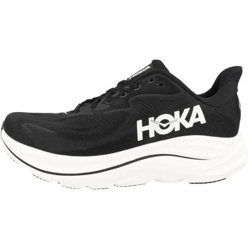 Hoka Men's Clifton 10 Black/White 10.5 Medium
