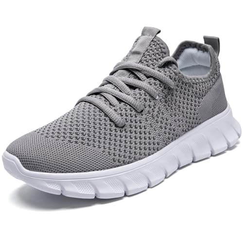 CMNZHK Men Walking Running Tennis Shoes Gym Breathable Mesh...