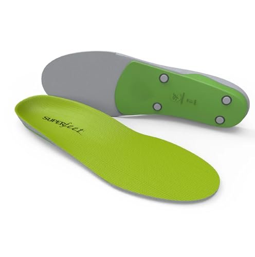 Superfeet All-Purpose Support High Arch Insoles (Green)...