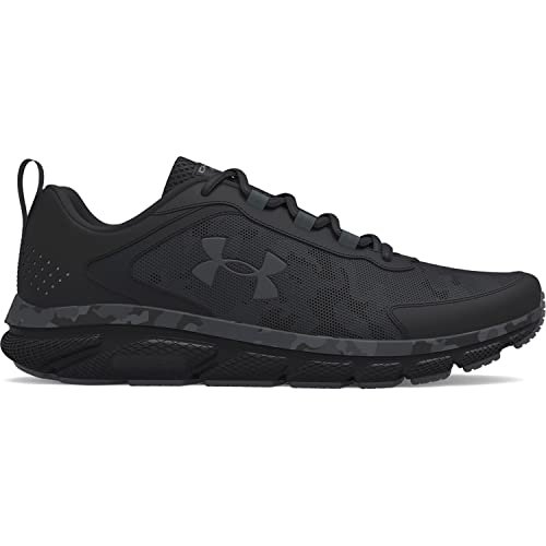 Under Armour Men's Charged Assert 9 Camo, Black Running...