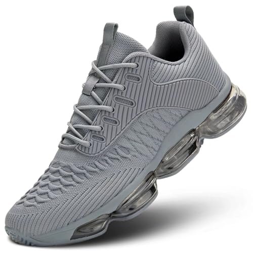 Mens Running Shoes Air Low Top Comfort Breathable Walking...