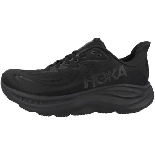 Hoka Men's Clifton 10 Black/Black 10 Medium