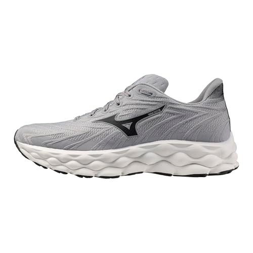 Mizuno Men's Wave Sky 8 Running Shoe, Neutral Grey