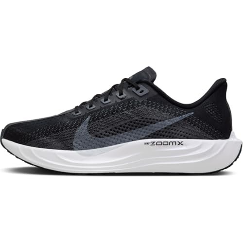 Nike Men's Pegasus Plus Road Running Shoes, Black Pure...