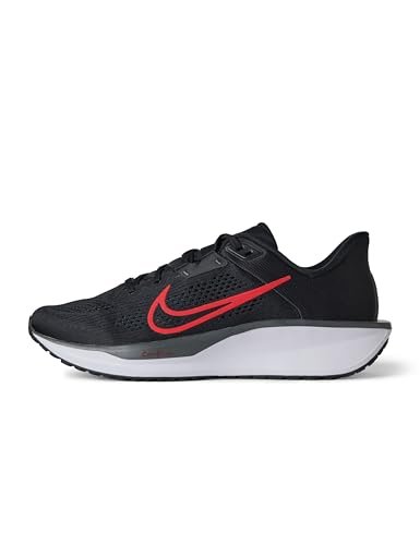 Nike Men's Quest 6 Road Running Shoes, Black/University...