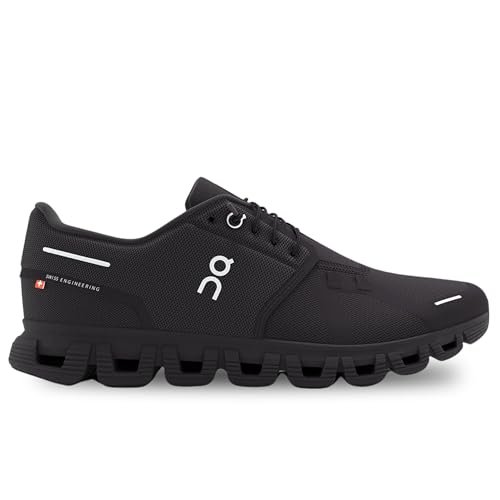 On Womens, Cloud 6 Black/Black 8 Medium