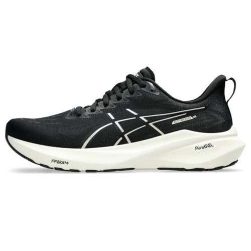 ASICS Men's GT-2000 13 Running Shoe, 9, Black/White