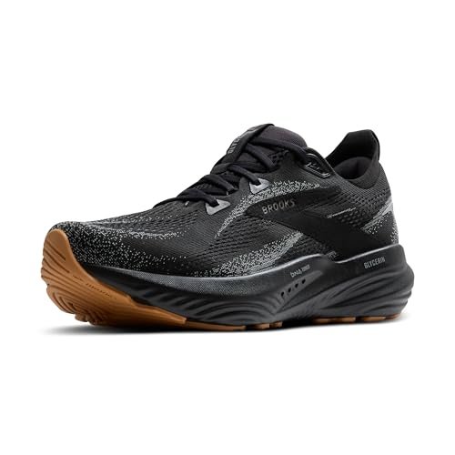 Brooks Men’s Glycerin 22 Neutral Running Shoe in Black/Gray