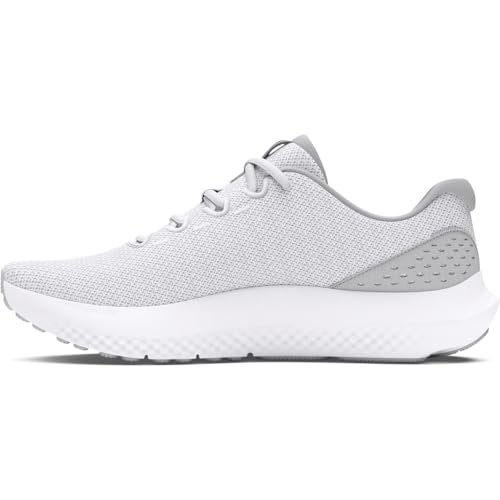 Under Armour Men's Charged Surge 4, (100) White Running Shoe