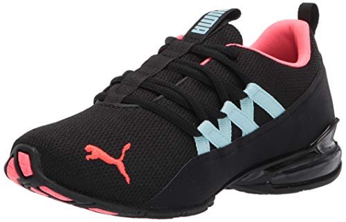 PUMA womens Riaze Prowl Running Shoe, Puma Black Pink...