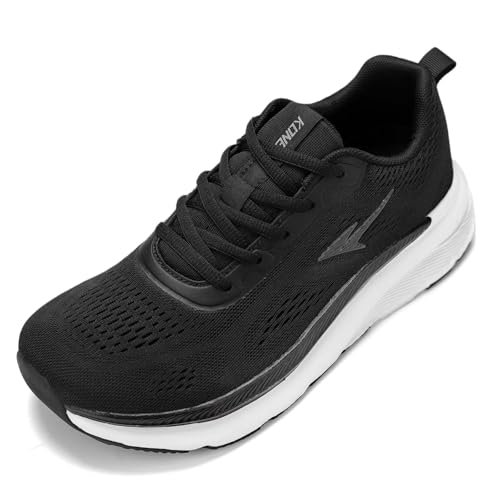 WJA Men's Wide Toe Box Shoes Cushioned Road Running Sneakers