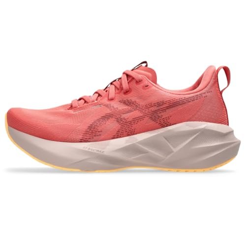 ASICS Women's NOVABLAST 5 Running Shoes, 8.5, Dark Pink Clay