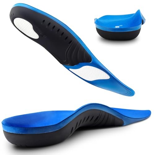 Plantar Fasciitis Insoles, High Arch Support Shoe Inserts...