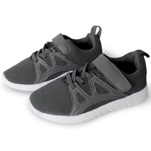 CHIN·MOON Boys Girls Kids Light Weight Running Shoes